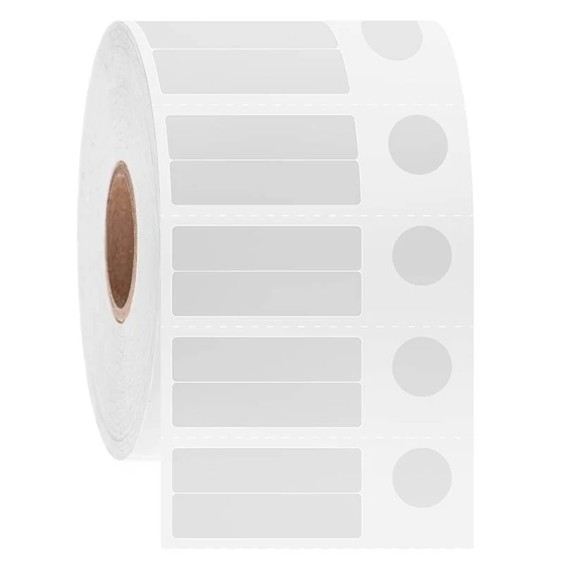 LabID™ Ablösbare Tiefkühl-Etiketten - 30 x 7,1mm + Ø 9,4mm / Thermotransfer