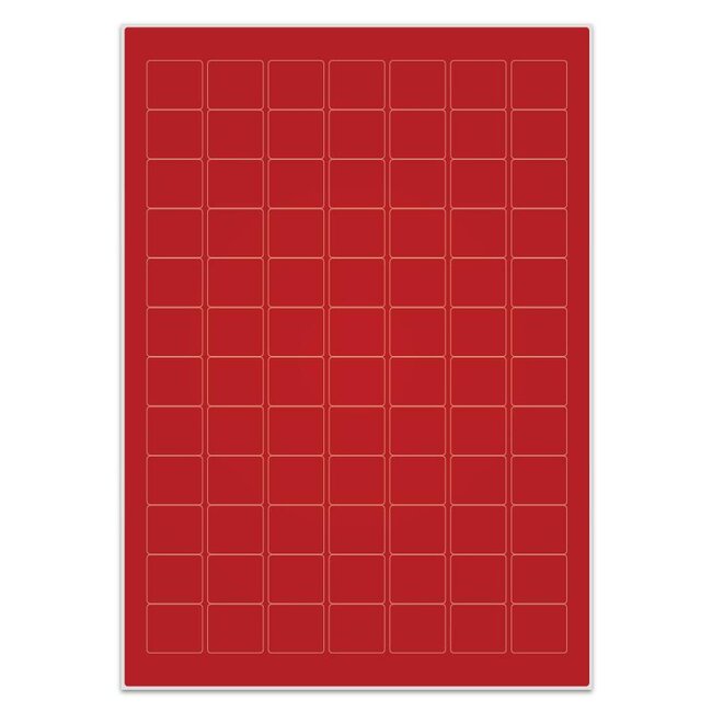 LabID™ Cryo labels on sheets for laser printers - 25 x 22mm (A4 format)