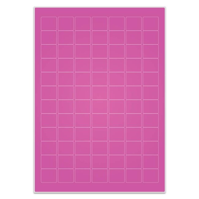 Cryo Labels For Laser Printers - 44.5 x 12.7mm (US Letter Format)