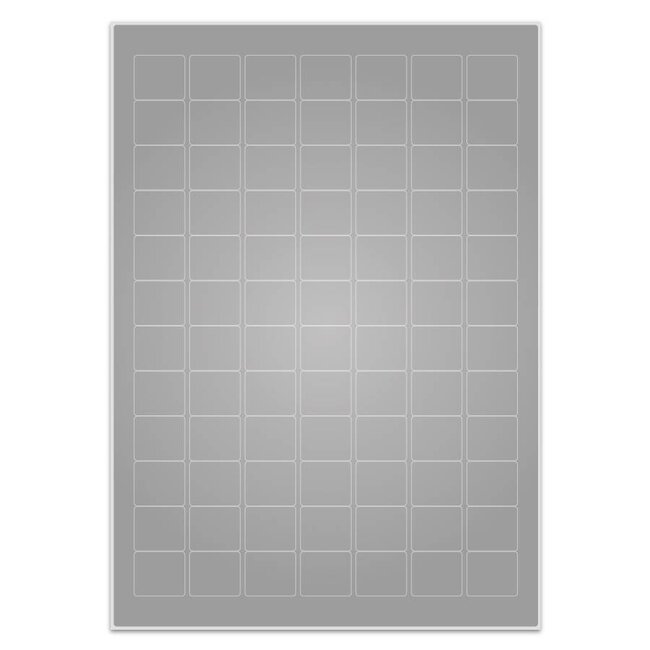 Cryo Laseretiketten - 44,5 x 12,7mm (US Letter Format)