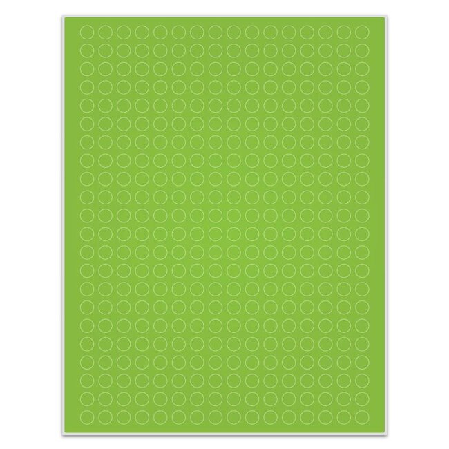 Étiquettes De Congélation Pour Imprimantes Laser - Ø 9mm / Format US Letter