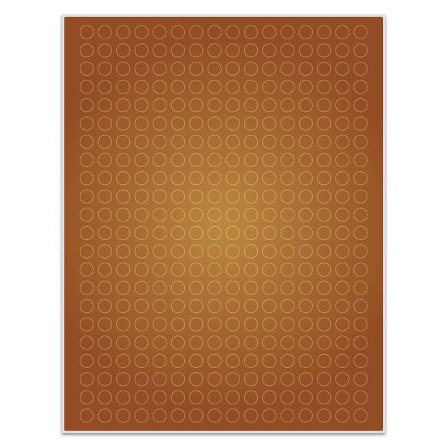 LabID™ Tiefkühl-Etiketten Auf Bögen - Ø 9mm / US-Letter-Format