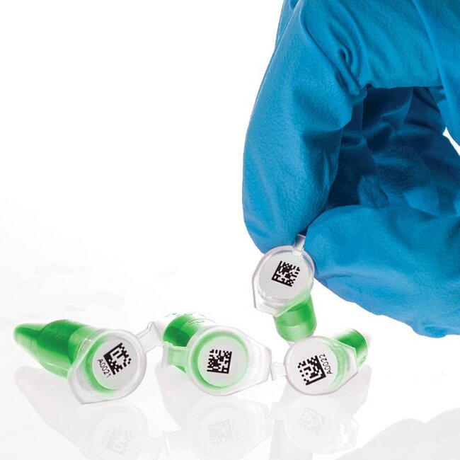 Étiquettes Cryogéniques - Ø 9mm Pour Imprimantes Laser / Couleurs Assorties