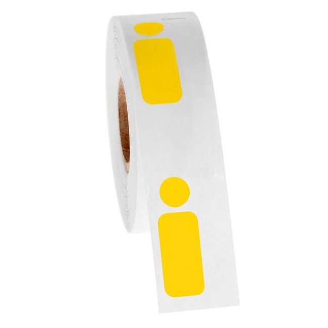 LabID™ Cryogenic DYMO Compatible Labels - 12,7 x 26,4mm + Ø 9,5mm