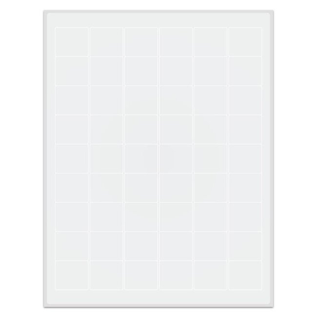 Étiquettes Cryogéniques - 32 x 27,9mm Pour Imprimantes Laser (Format US Letter)