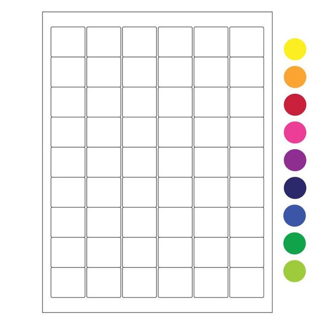 Cryo Laseretiketten - 32 x 27,9mm (US Letter Format)