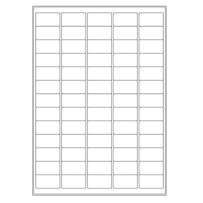 LabID™ Cryo Laseretiketten Op A4 Vellen - 38,1 x 21,2mm