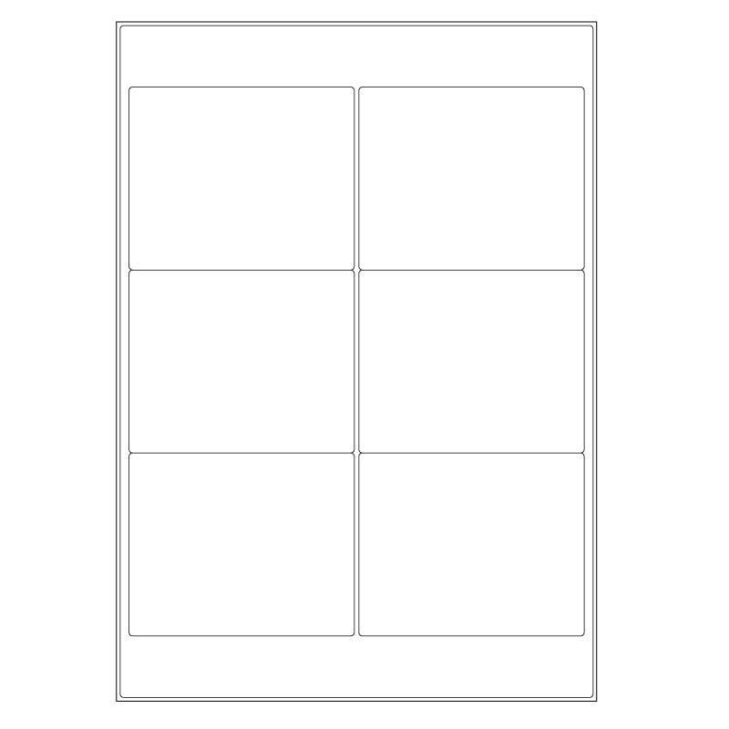 LabID™ - Étiquettes Cryogéniques Pour Imprimantes Laser 98,5 x 80mm