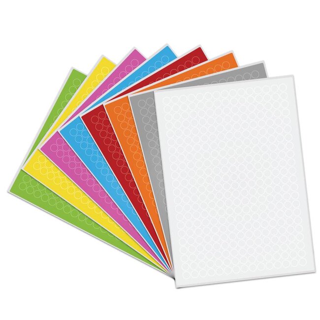 LabID™ Cryogenic Labels For Laser Printers - Ø 11mm / A4 Format