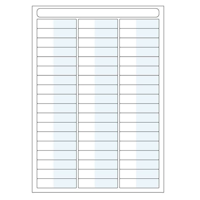Zelflaminerende Cryo Laser Etiketten - 26 x 15mm + 37mm (A4 - Formaat)