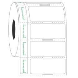 Transparante Labels Voor Reeds Bevroren Ondergronden - 44,5 x 19,05mm