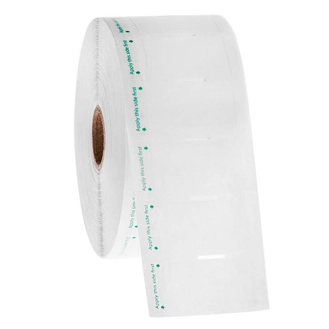 Transparent Labels For Frozen Vials & Tubes - 44.5 x 25.4mm