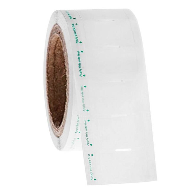 Transparent Labels For Frozen Vials & Tubes - 44.5 x 25.4mm