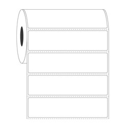 LabID™  -  Cryo Barcode Etiketten 101,6mm x 25,4mm