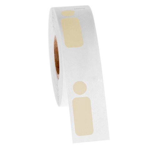 DYMO Compatible Papieren Etiketten - 26 x 12,7mm + Ø 9,5mm