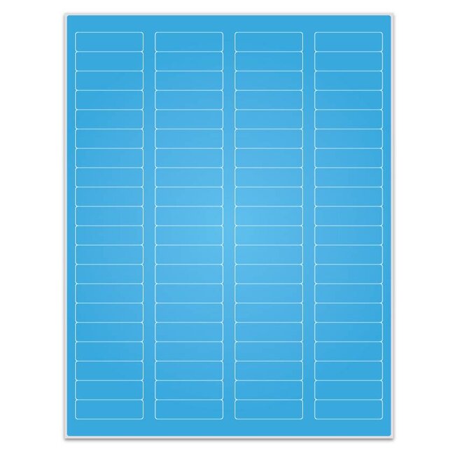 Autoclave labels for laser printers - 44.5 x 12.7mm / Removable