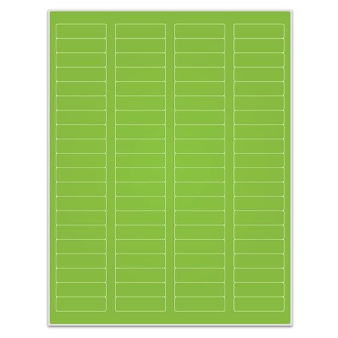 Autoclave labels for laser printers - 44.5 x 12.7mm / Removable