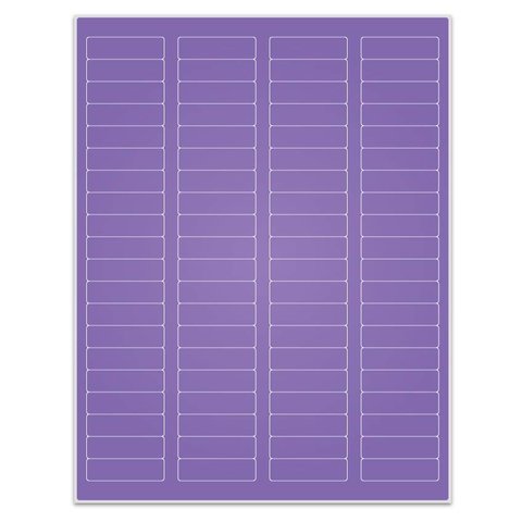 Autoclave labels for laser printers - 44.5 x 12.7mm / Removable