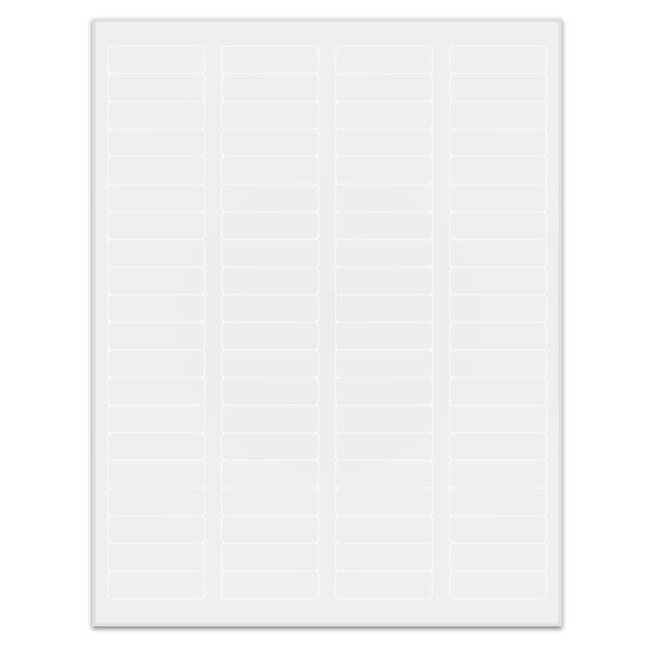 Autoclaaf Labels Voor Laserprinters - 44,5 x 12,7mm