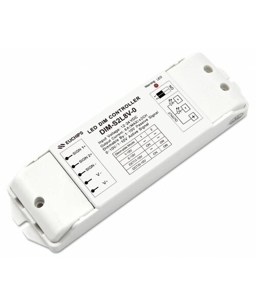 Euchips 1-10V Dual White LED Dimmer/Controller
