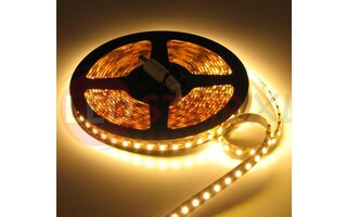 LEDStrip Warm Wit 1 Meter 120 LED 12 Volt - Basic