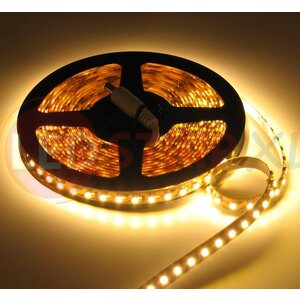 LEDStrip Warm Wit 2,5 Meter 120 LED per meter 12 Volt - Basic