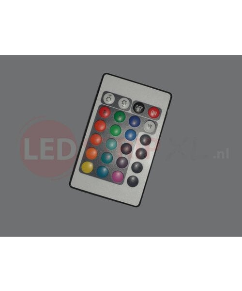 LED Kubus oplaadbaar met RGB Kleuren en IR Afstandsbediening