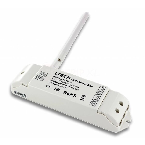 LTECH Draadloze LED Versterker Ontvanger voor RGBW Signaal