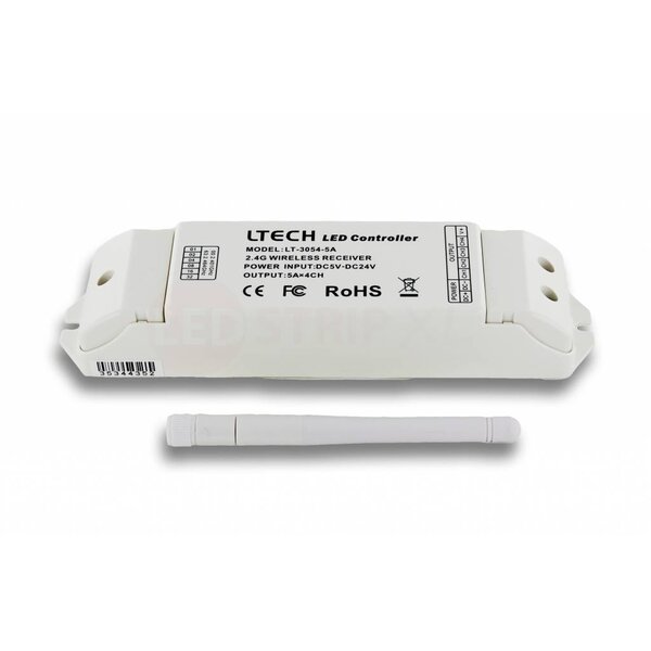 LTECH Draadloze LED Versterker Ontvanger voor RGBW Signaal