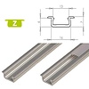 Lumines Aluminium Inbouw Profiel Laag 1 meter