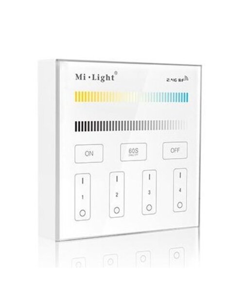 Milight / MiBoxer 2.4GHz Wandpaneel voor Dual White LED Strips