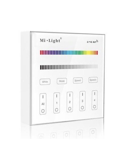 Milight / MiBoxer 2.4GHz Wandpaneel voor RGB en RGBW LED Strips