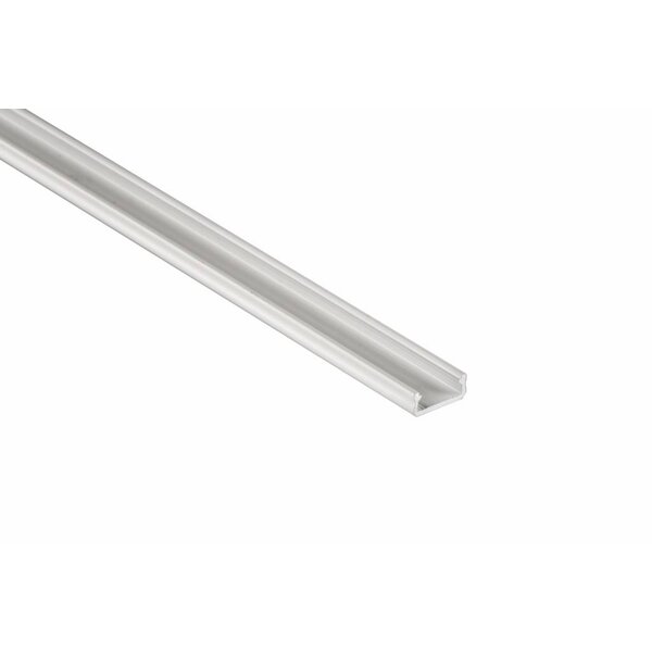 Lumines Aluminium opbouw profiel plat 1 meter