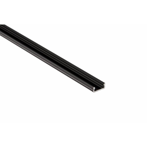 Lumines Aluminium opbouw profiel plat 2 meter (13mm binnenmaat)