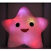 LED Kussen Happy Star roze of wit