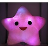 LED Kussen Happy Star roze of wit