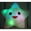 LED Kussen Happy Star roze of wit