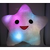 LED Kussen Happy Star roze of wit