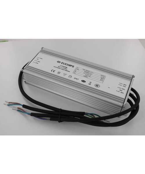 Euchips Waterdichte LED Driver 24V Dimbaar 1-10V 320W