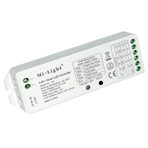 Milight / MiBoxer 5-in-1 draadloze 2.4G Smart LED Controller LS2