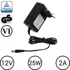 LEDstrip voedingsadapter 12V-2A – 25 Watt