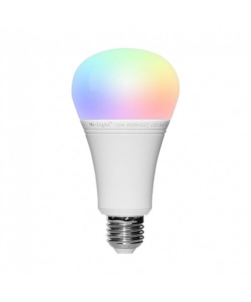 Milight / MiBoxer 12 Watt RGB + Warm Wit en Koud Wit E27 CCT Dual White Lamp