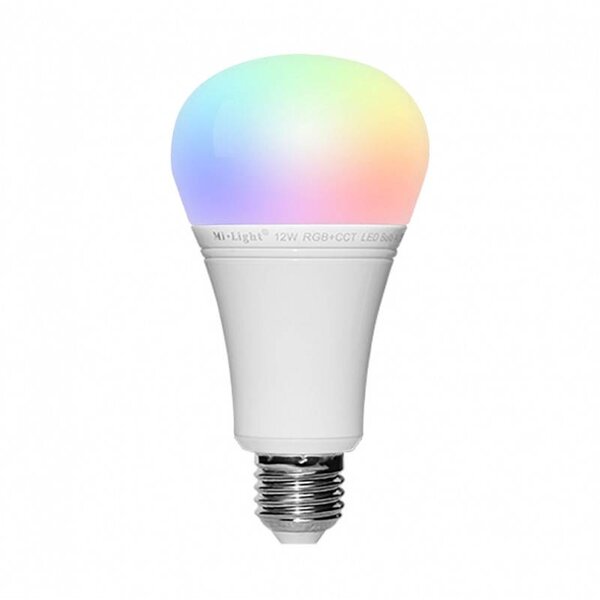 Milight / MiBoxer 12 Watt RGB + Warm Wit en Koud Wit E27 CCT Dual White Lamp