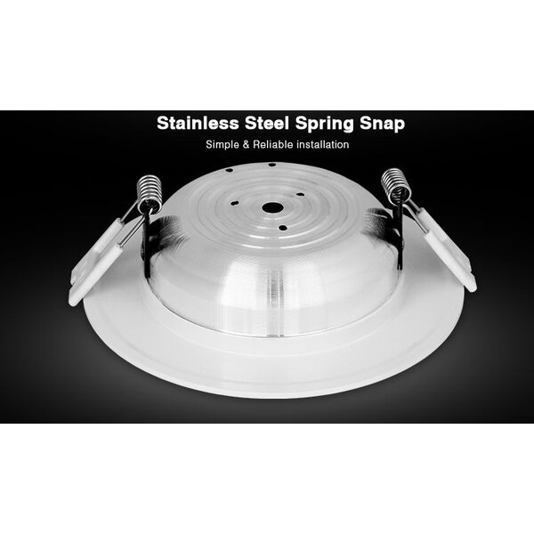 Milight / MiBoxer 6 Watt RGB + Warm Wit + Koud Wit CCT Downlight Dual White