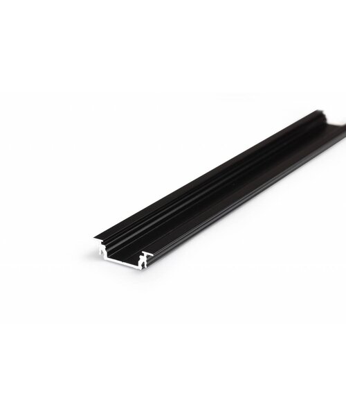 TOPMET Aluminium inbouw profiel voor 14mm strips 2 meter Groove14