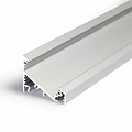 TOPMET XL 27mm Aluminium hoek profiel 2 meter 60/30 graden Corner27