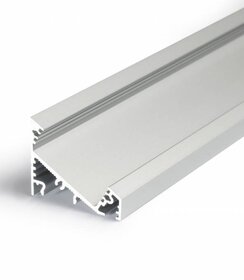 XL 27mm Aluminium hoek profiel 2 meter 60/30 graden