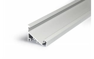 XL 27mm Aluminium hoek profiel 2 meter 60/30 graden