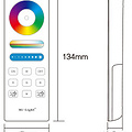 Milight / MiBoxer Single Zone RGB / RGBW / RGB+CCT Afstandsbediening