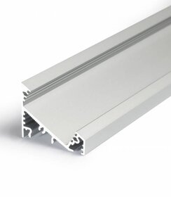 XL 27mm Aluminium hoek profiel 1 meter 60/30 graden